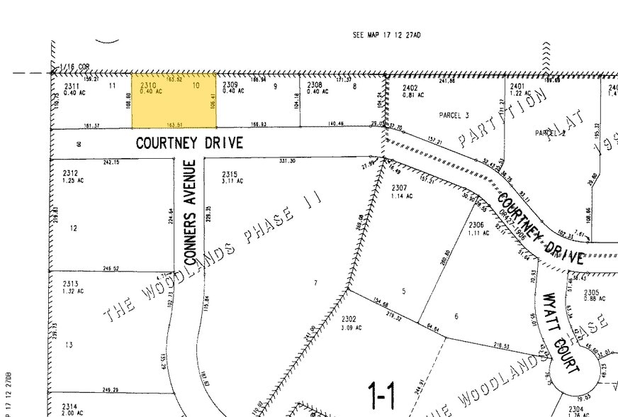 2558 NE Courtney Dr, Bend, OR for sale - Plat Map - Image 2 of 2