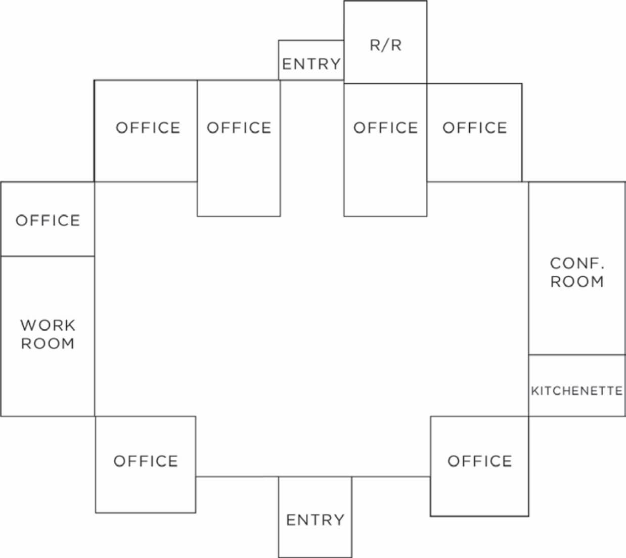 101 D St, Santa Rosa, CA for lease Floor Plan- Image 1 of 1