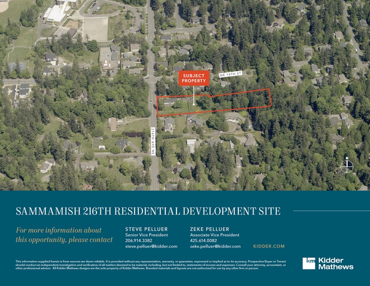 1510 216th Ave NE, Sammamish, WA for sale - Aerial - Image 3 of 3