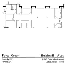 11910 Greenville Ave, Dallas, TX for lease Floor Plan- Image 1 of 1