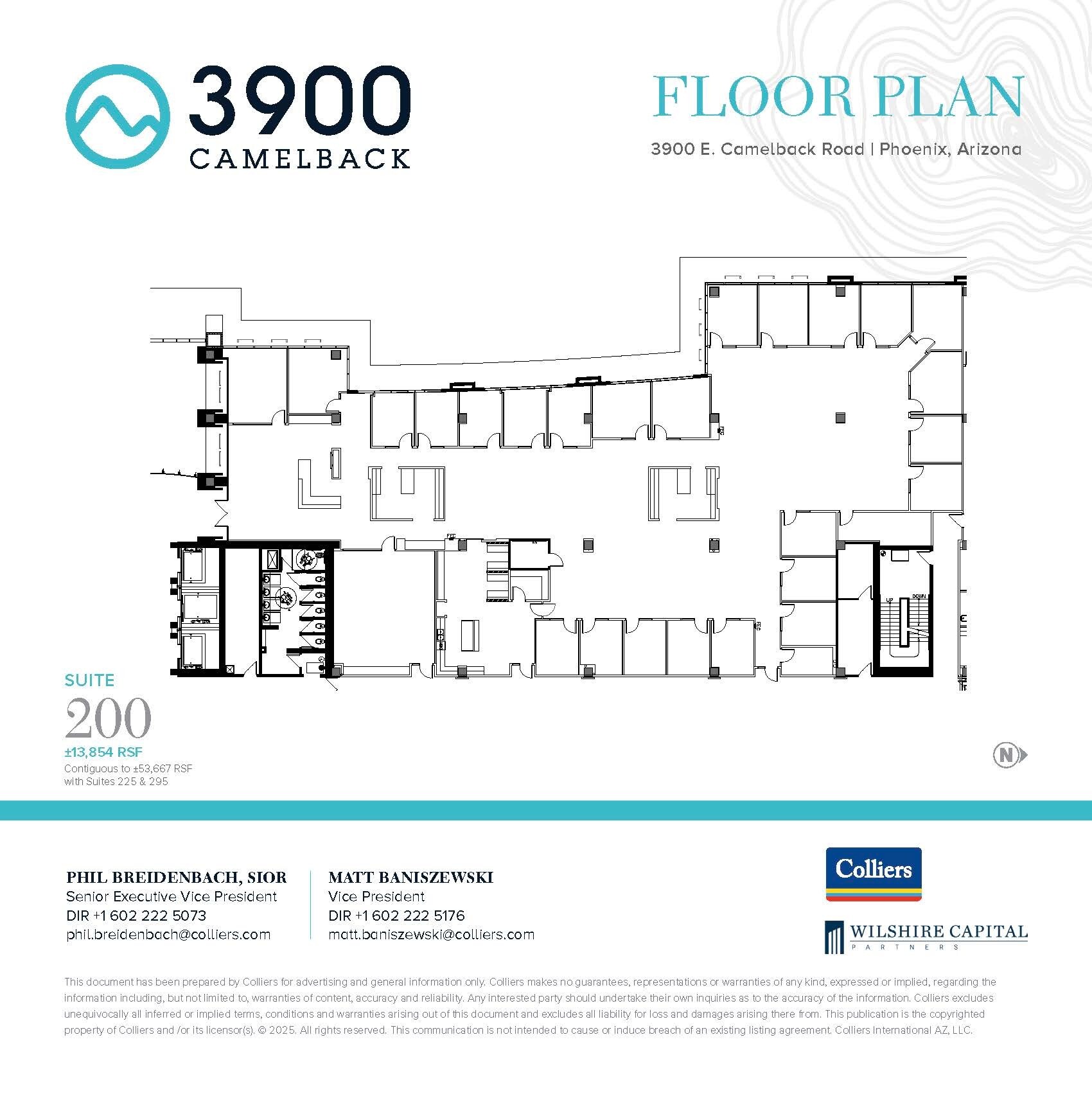 3900 E Camelback Rd, Phoenix, AZ for lease Floor Plan- Image 1 of 1