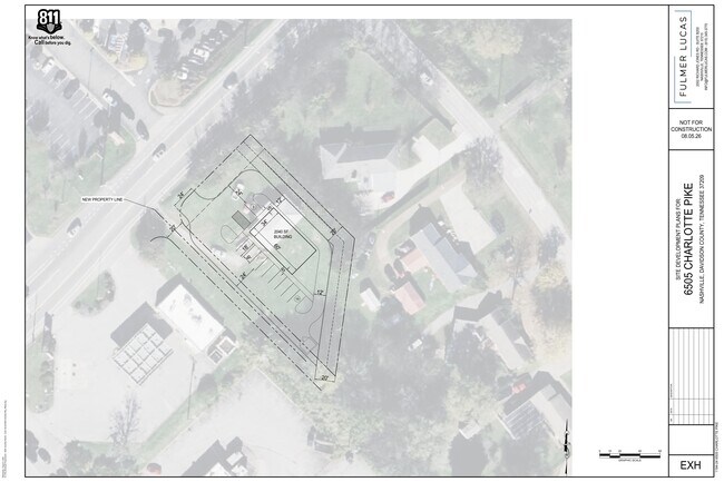 Plus de détails pour 6505 Charlotte Pike, Nashville, TN - Terrain à louer