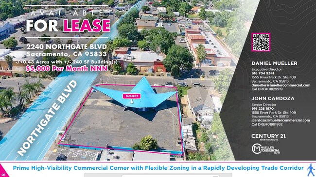 More details for 2240 Northgate Blvd, Sacramento, CA - Retail for Lease