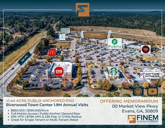 More details for Market View Pky, Evans, GA - Land for Sale