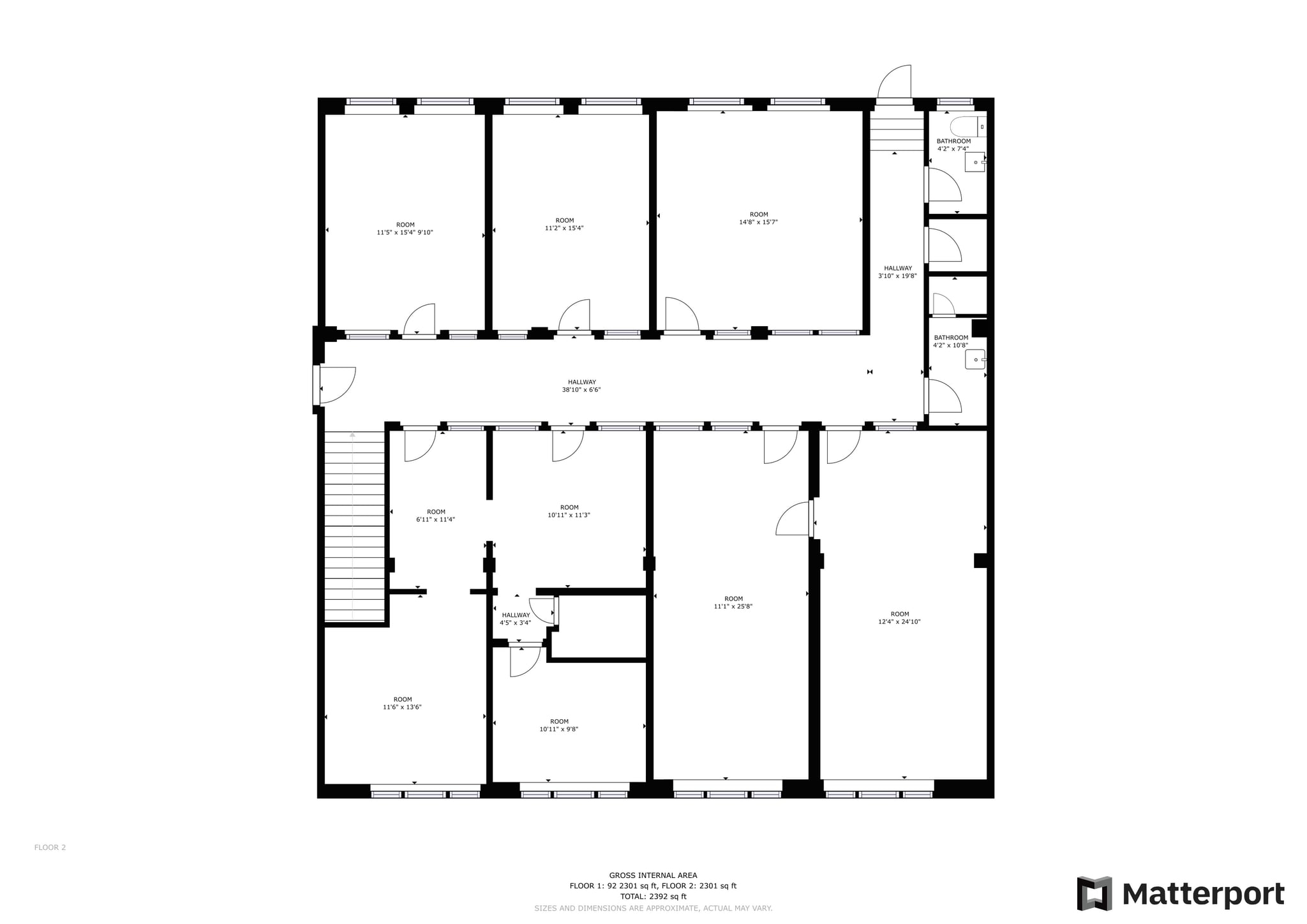 9-11 N 3rd St, Newark, OH à louer Plan d’étage- Image 1 de 1