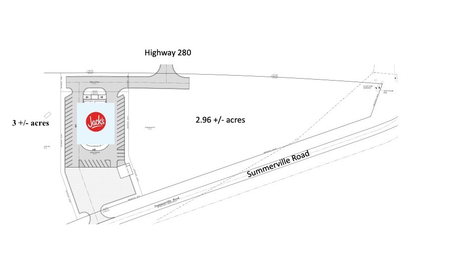 U.S. Hwy 280 6+/- acres, Smiths Station, AL for sale - Building Photo - Image 2 of 5