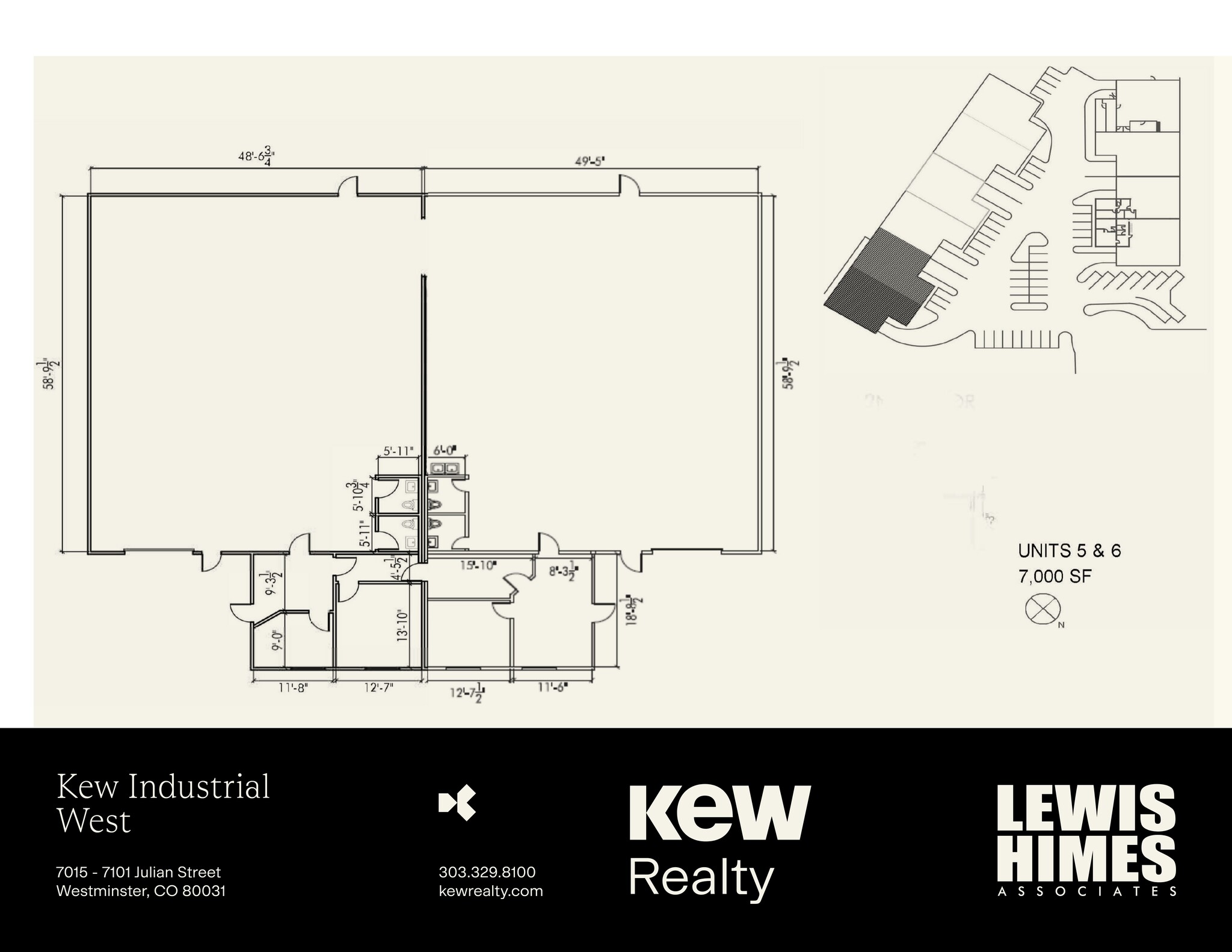 7101 Julian St, Westminster, CO for lease Site Plan- Image 1 of 1