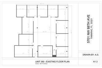 5701 NW 88th Ave, Tamarac, FL for lease Site Plan- Image 1 of 1