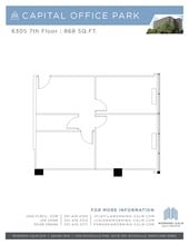 6305 Ivy Ln, Greenbelt, MD for lease Floor Plan- Image 1 of 1