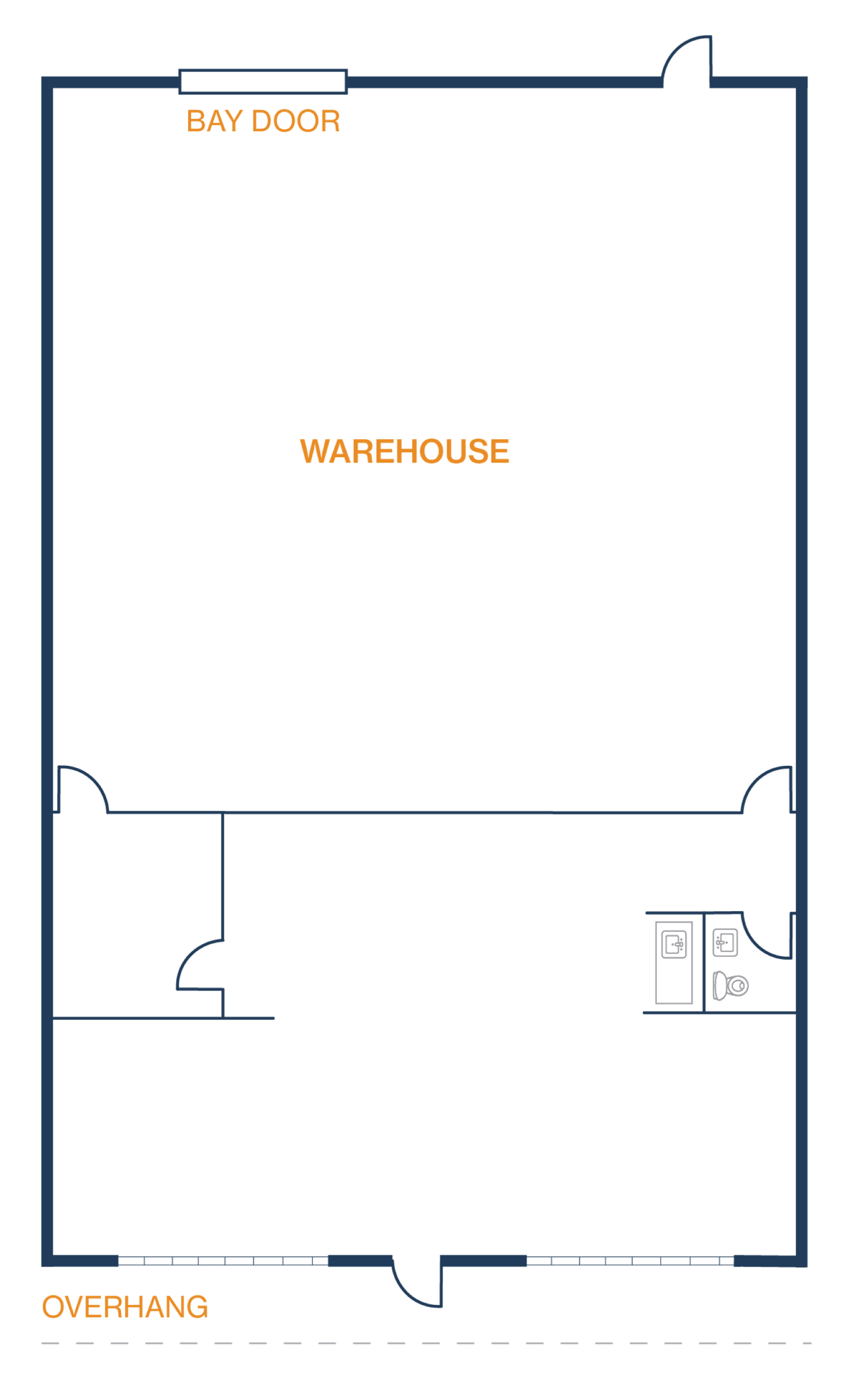 17449-17497 Village Green Dr, Houston, TX for lease Floor Plan- Image 1 of 1