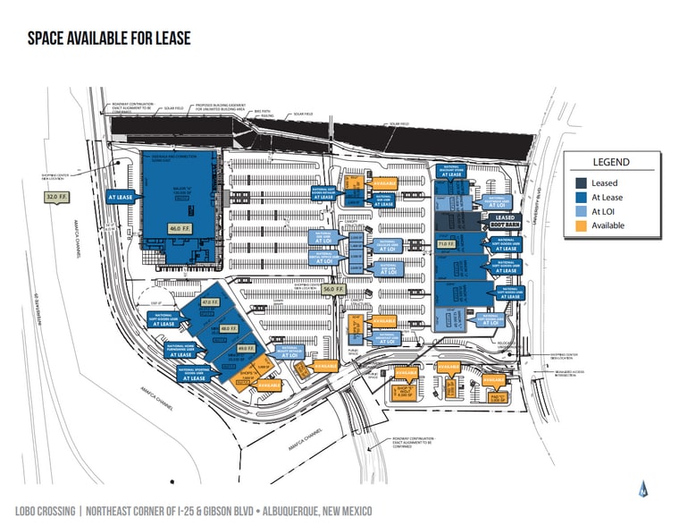 NE I-25 & Gibson Blvd, Albuquerque, NM à louer - Aérien - Image 2 de 2