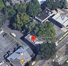 540-542 Middlesex Ave, Metuchen, NJ - Aérien Vue de la carte