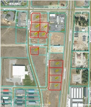 Rock Hayden Square, Hayden, ID - AÉRIEN Vue de la carte - Image1