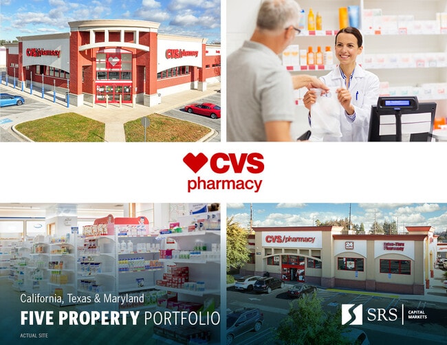 Plus de détails pour CVS Leasehold 5-Property Portfolio – Commerce de détail à vendre
