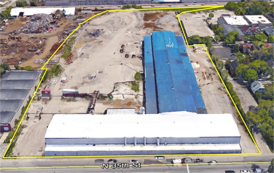 3282 N 35th St, Milwaukee, WI à vendre - Aérien - Image 3 de 5