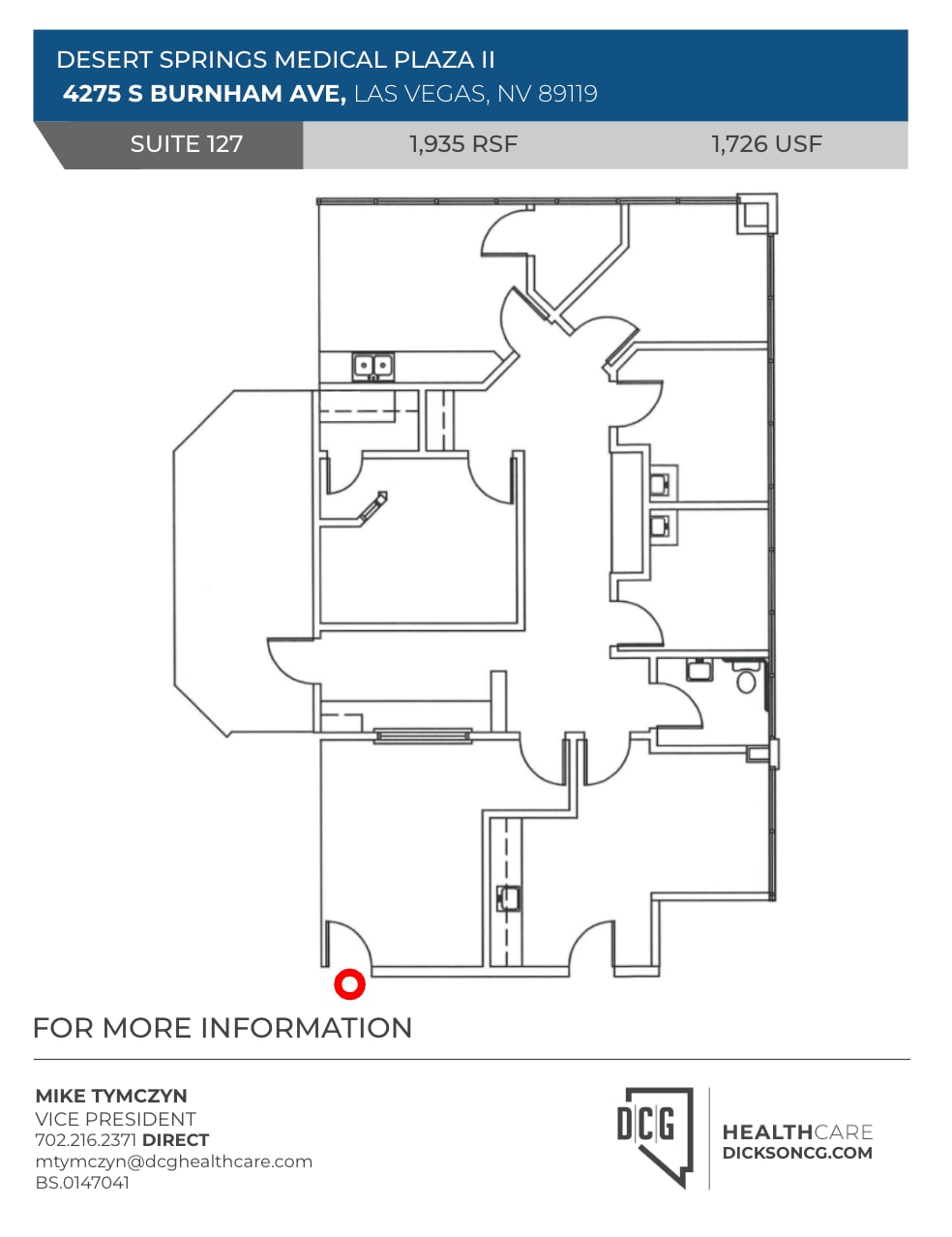 4275 S Burnham Ave, Las Vegas, NV à louer Plan d’étage- Image 1 de 1