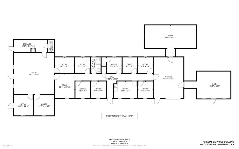 523 Oxford Rd, Mansfield, LA à vendre - Photo du bâtiment - Image 3 de 100