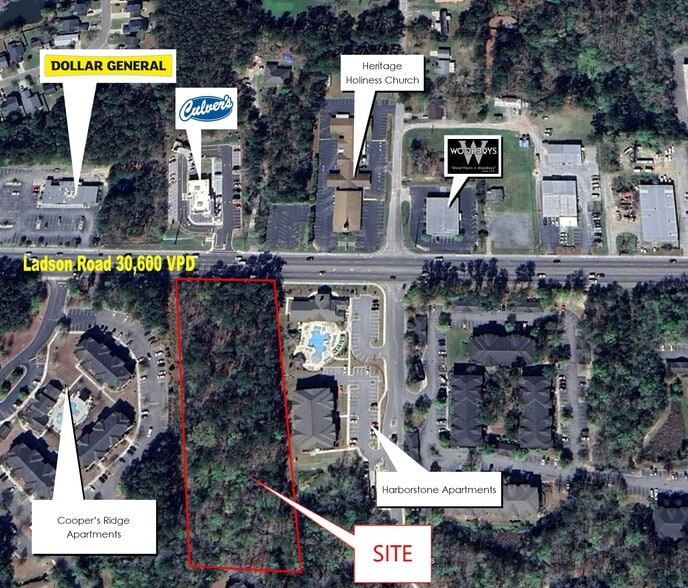 0 Ladson Rd, Ladson, SC for sale - Building Photo - Image 2 of 3