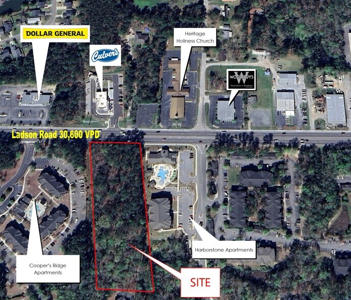 0 Ladson Rd, Ladson, SC à vendre - Photo du bâtiment - Image 2 de 3