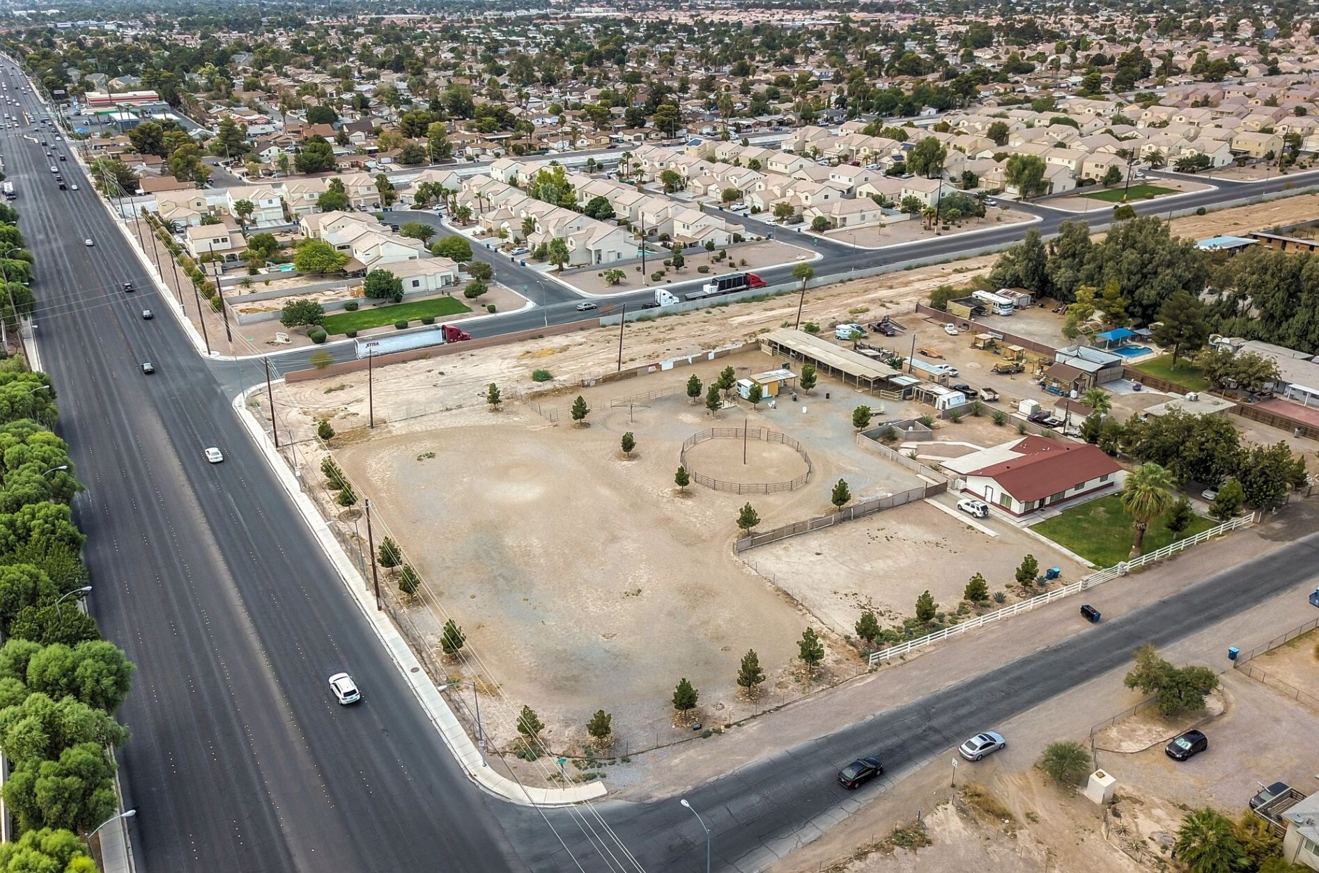 6027-6042 E Charleston Blvd, Las Vegas, NV for sale Aerial- Image 1 of 12