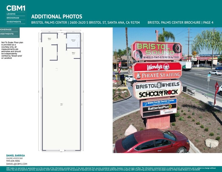 2600-2620 S Bristol St, Santa Ana, CA à louer - Photo du bâtiment - Image 3 de 8