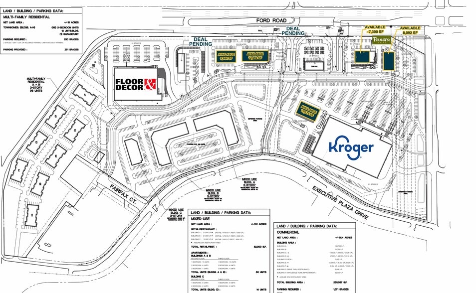 16800 Executive Plaza Dr, Dearborn, MI à louer - Plan de site - Image 3 de 3