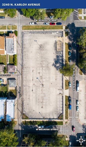 4058 W Melrose St, Chicago, IL for sale - Aerial - Image 3 of 3