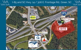 Plus de détails pour 306 E Frontage Rd, Greer, SC - Terrain à louer