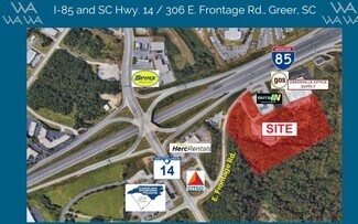 Plus de détails pour 306 E Frontage Rd, Greer, SC - Terrain à louer