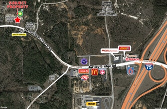 4977 Mount Pleasant Church Rd, Macon-Bibb, GA - AERIAL  map view - Image1