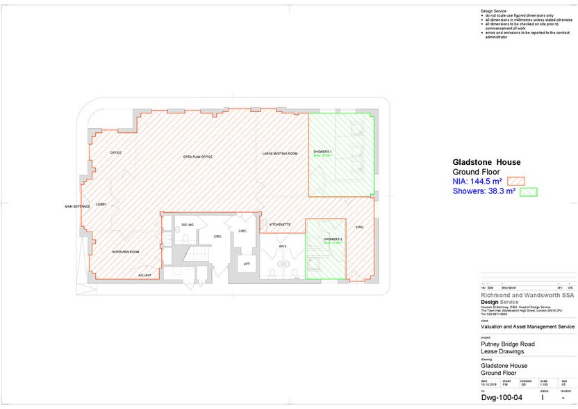 2-3 Adelaide Rd, Londres à louer - Plan d’étage - Image 3 de 3
