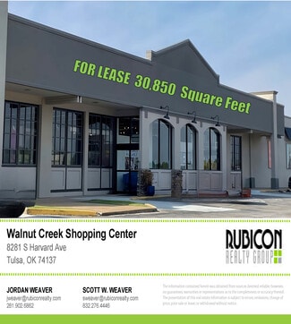 Plus de détails pour 8285 S Harvard Ave, Tulsa, OK - Commerce de détail à louer