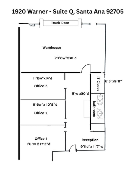 1920 E Warner Ave, Santa Ana, CA for lease - Building Photo - Image 2 of 13