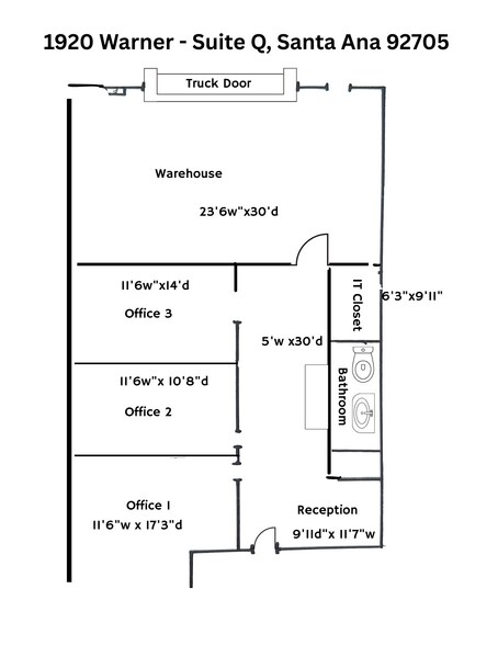 1920 E Warner Ave, Santa Ana, CA à louer - Photo du bâtiment - Image 2 de 13