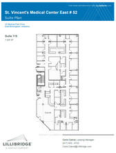 46-52 Medical Park Dr E, Birmingham, AL à louer Plan d  tage- Image 1 de 1