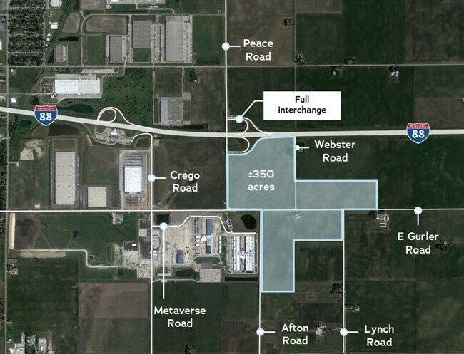 More details for SEC Peace Rd & E Gurler Rd, Dekalb, IL - Industrial for Lease