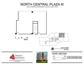 12801 N Central Expy, Dallas, TX for lease Floor Plan- Image 1 of 1