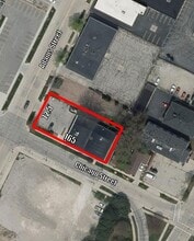 445 S Adams St, Green Bay, WI - AERIAL map view