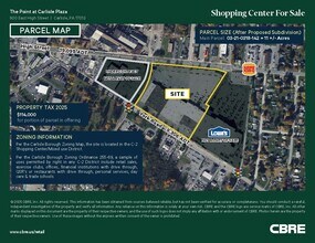 800 E High St, Carlisle, PA - AERIAL  map view - Image1