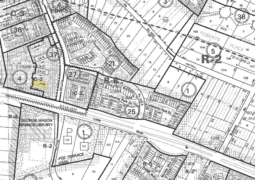 7002 Little River Tpke, Annandale, VA à vendre - Plan cadastral - Image 2 de 10