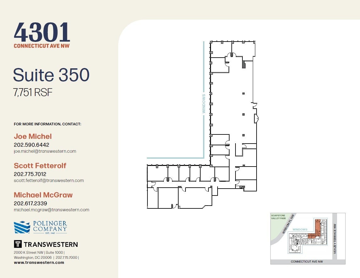 4301 Connecticut Ave NW, Washington, DC for lease Floor Plan- Image 1 of 1