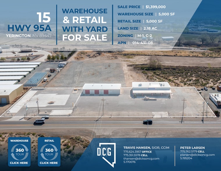 15 US Highway 95A N, Yerington, NV for sale - Building Photo - Image 1 of 8