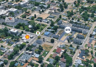 205 W Logan St, Caldwell, ID - Aerial map view