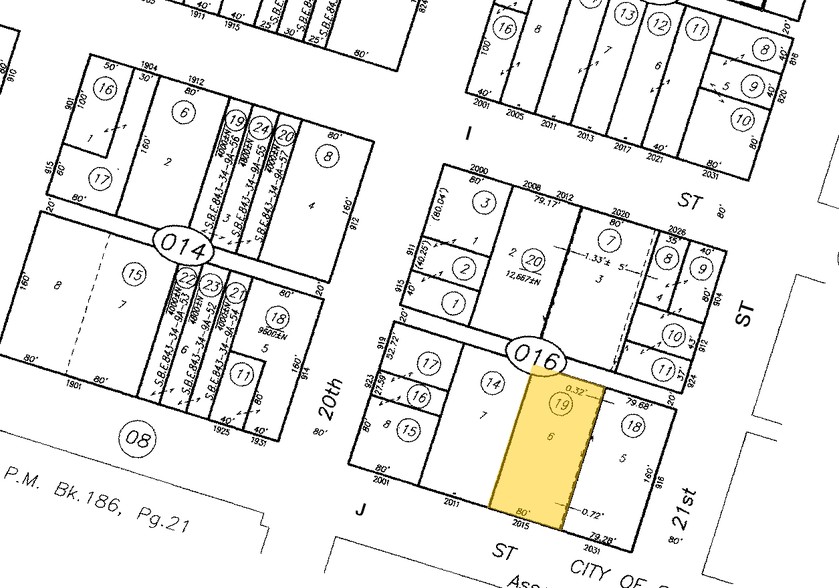 2015 J St, Sacramento, CA à louer - Plan cadastral - Image 2 de 19