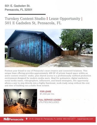 More details for 501 E Gadsden St, Pensacola, FL - Retail for Lease