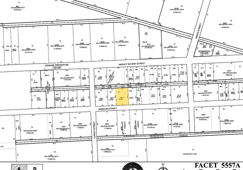 5617 Armour Dr, Houston, TX à vendre - Plan cadastral - Image 2 de 2