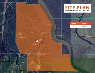 More details for 2250 Sam Royal Rd, Axis, AL - Land for Lease