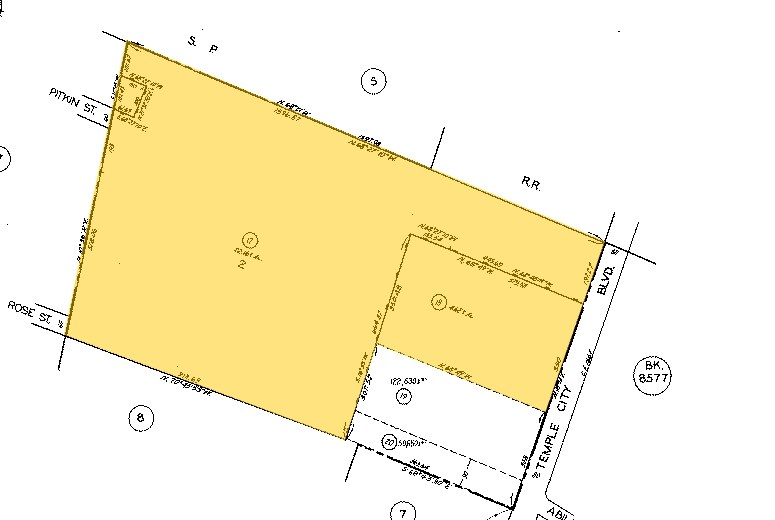 4187 Temple City Blvd, El Monte, CA à louer - Plan cadastral - Image 2 de 6