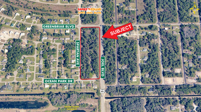 Joel Blvd, Lehigh Acres, FL - aerial  map view - Image1