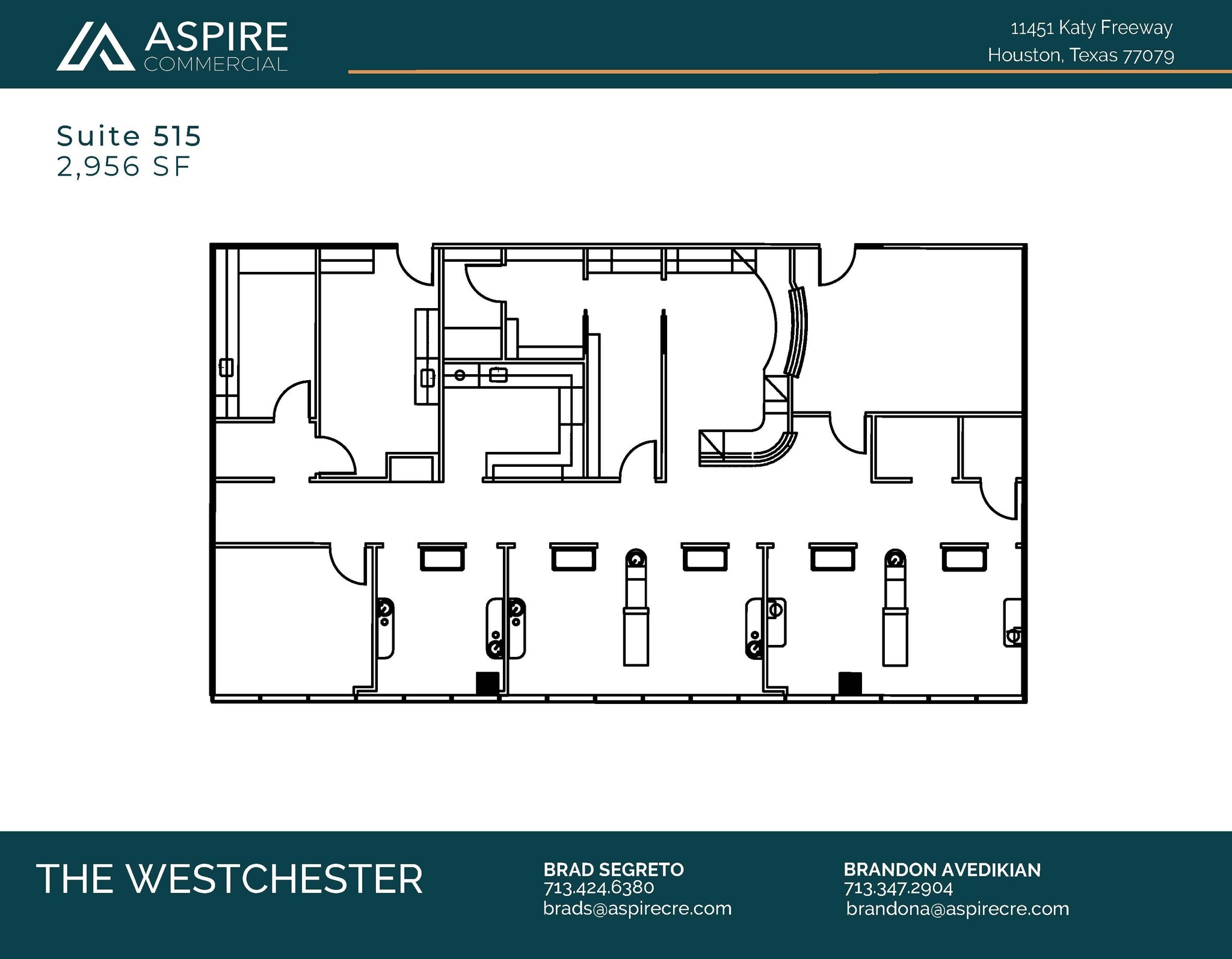 11451 Katy Fwy, Houston, TX for lease Floor Plan- Image 1 of 1